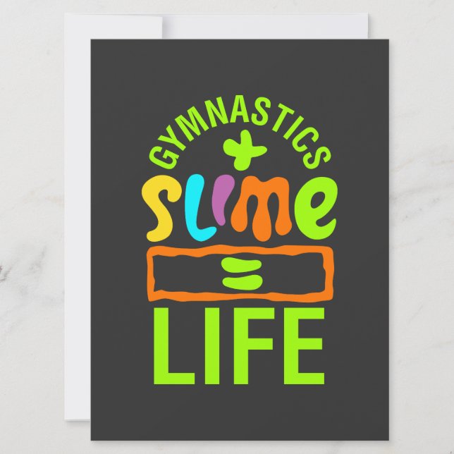 Gymnastics & Slime (Front)
