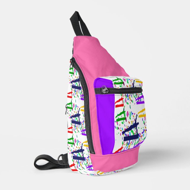 GYMNASTICS  SLING BAG (Left Corner)