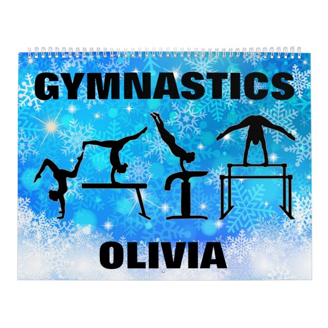 Gymnastics Snowflake Calendar (Cover)