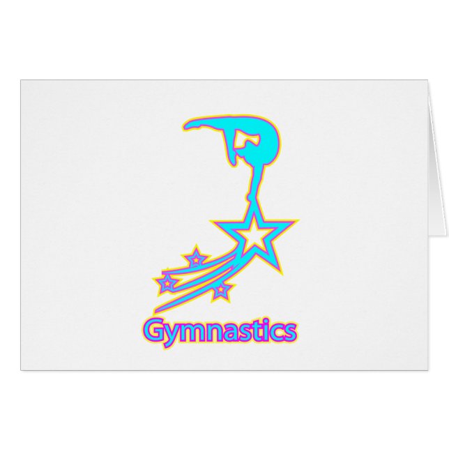 Gymnastics Star (Front Horizontal)