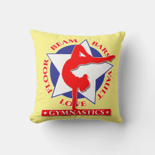 Gymnastics Star Cushion
