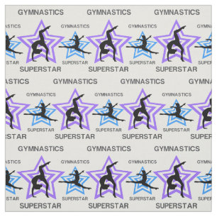 Gymnastics Superstar Fabric