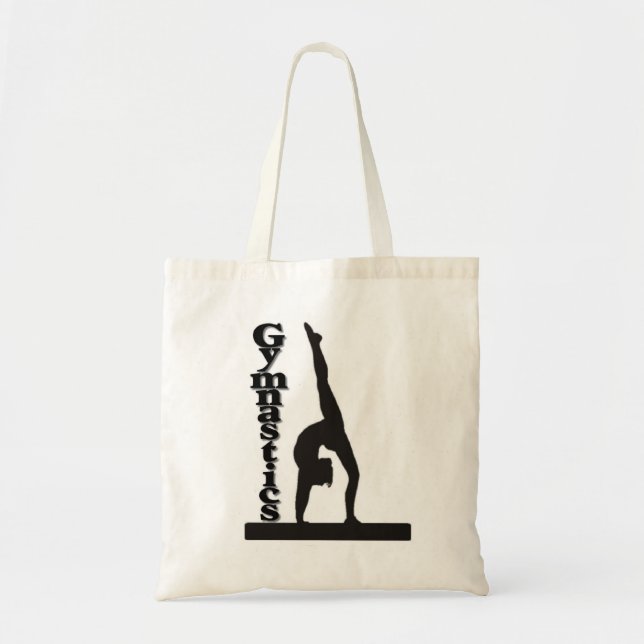 Gymnastics Tote Bag (Front)
