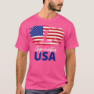 Gymnastics USA American Flag US Team I T-Shirt