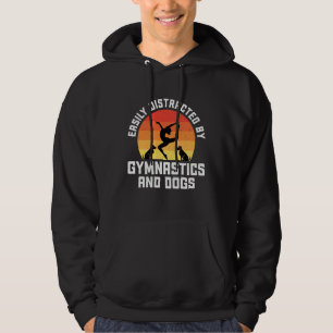 Gymnastics Women men Girls Teens Gymnast Dance Ret Hoodie