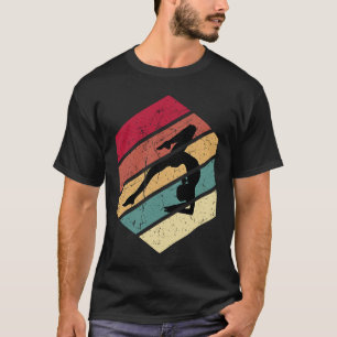 Gymnastics Women men Girls Teens Gymnast Dance Ret T-Shirt