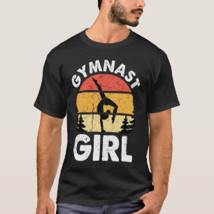 Gymnastics Women men Girls Teens Gymnast Dance Ret T-Shirt