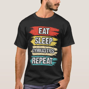 Gymnastics Women men Girls Teens Gymnast Dance Ret T-Shirt