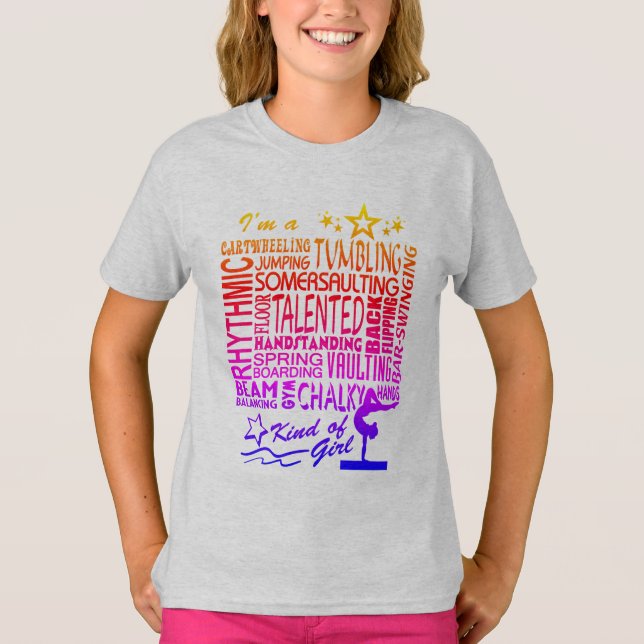 Gymnast's, Gymnastics Talent T-Shirt (Front)