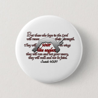 Gymnasts Soar Like Eagles 6 Cm Round Badge