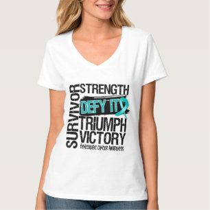 Gynaecologic Cancer Survivor Defy It T-Shirt