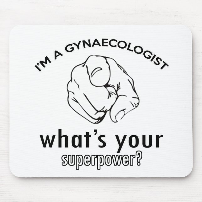 gynaecologist design mouse pad (Front)