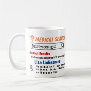 Gynaecologist Funny Search Gift Mug