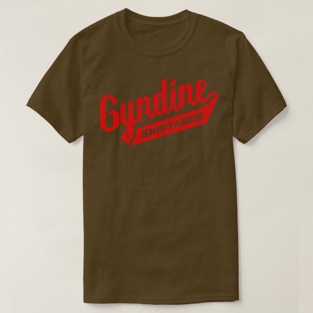 Gyndine Shipyards T-Shirt (Design Front)