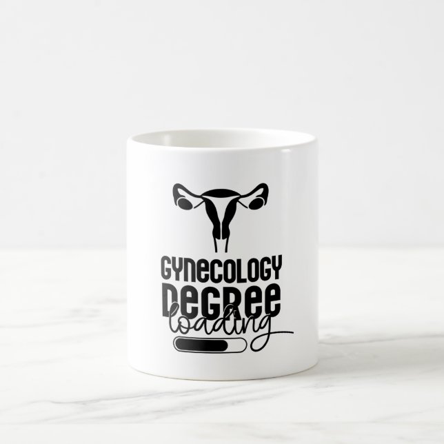 Gynecology Degree Loading Coffee Mug (Center)