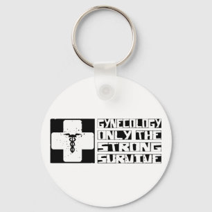 Gynecology Survive Key Ring