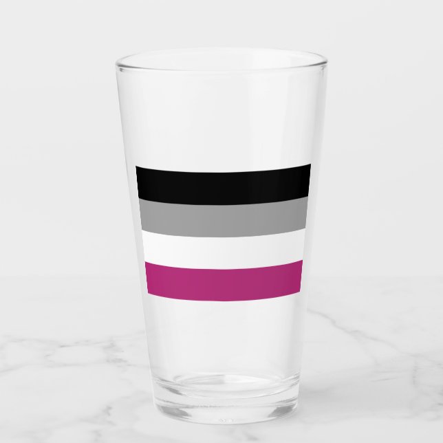 Gynephilia Pride Flag Glass (Front)