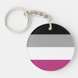 Gynephilia Pride Flag Key Ring