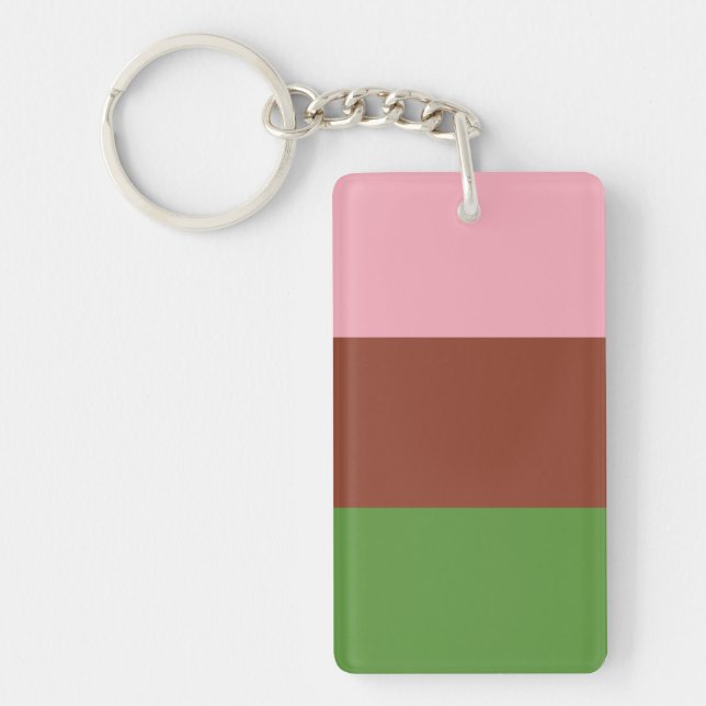 gynesexual pride flag key ring (Front)