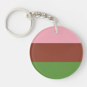 Gynosexual Pride Flag Key Ring