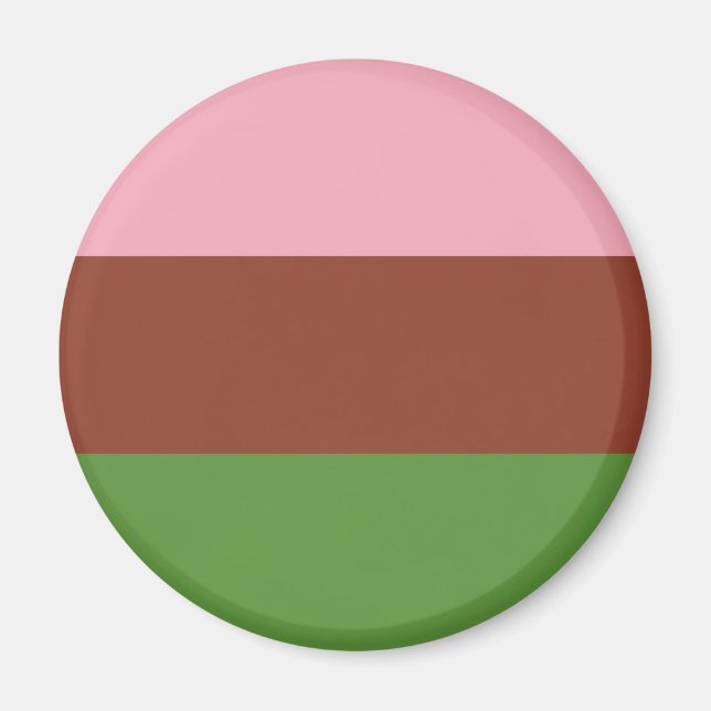 Gynosexual Pride Flag Magnet (Front)