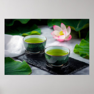 Gyokuro - Green Tea - ZEN BUDDHISM Poster