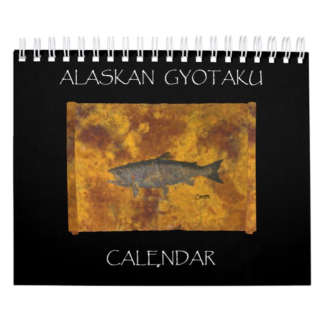 Gyotaku - Small Calendar (Cover)