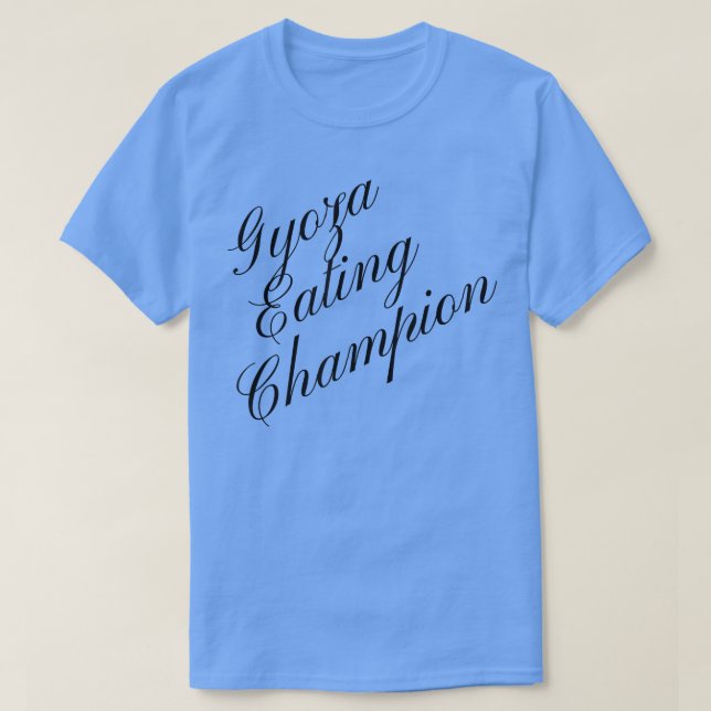Gyoza Eating Champion Competitive Food Eating Cont T-Shirt (Design Front)