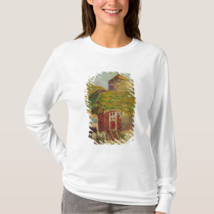 Gypsies at Port-en-Bessin, 1883 (oil on canvas) T-Shirt