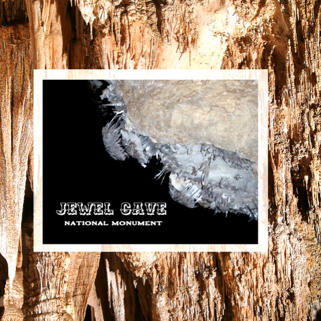 Gypsum Spiders, Cave Formation, Jewel Cave, SD Postcard (Creator Uploaded)