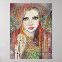 Gypsy Beautiful Fantasy Art Woman