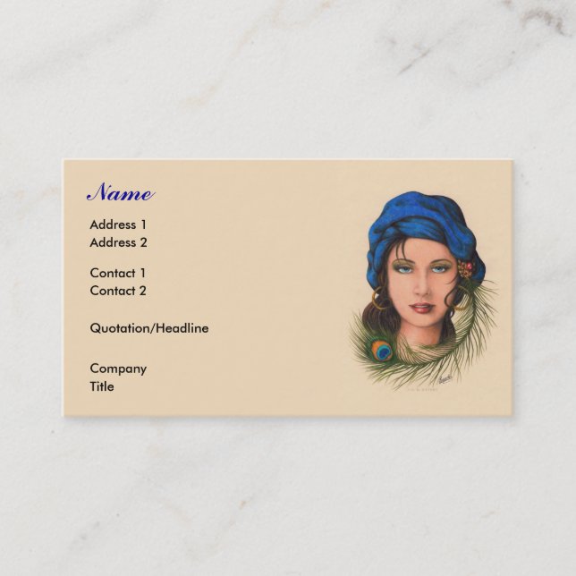 Gypsy Business Card (Front)