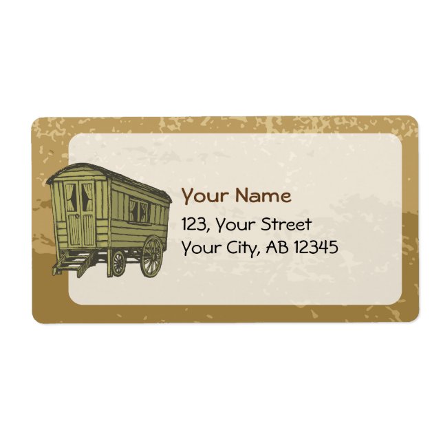 Gypsy caravan wagon (Front)