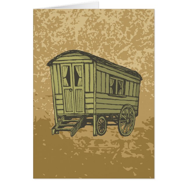 Gypsy caravan wagon (Front)