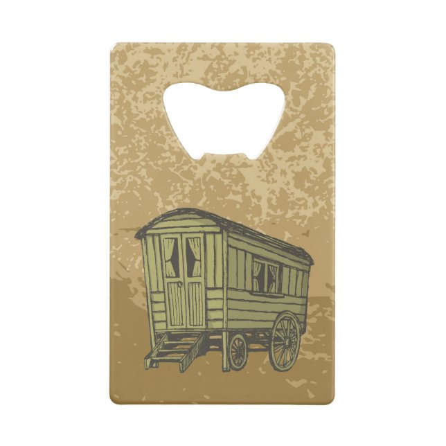Gypsy caravan wagon (Back)