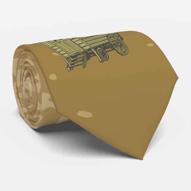 Gypsy caravan wagon tie (Rolled)
