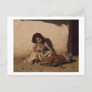 Gypsy Children postcard