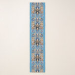 Gypsy Cowgirl Western Pastel Floral Damask  Scarf<br><div class="desc">Gypsy Cowgirl Western Pastel Blue Floral Damask long scarf. Bring timeless elegance and feminine charm into your life with this fashionable scarf featuring a lovely, intricate Western-inspired floral damask design ideal for adding flair to modern cowgirl fashion. Details reminiscent of tooled leather and vintage western fabric patterns make it a...</div>