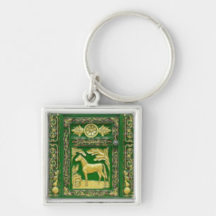 Gypsy door detail key ring