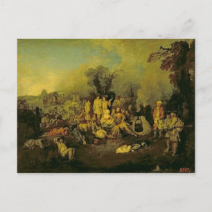 Gypsy Encampment Postcard