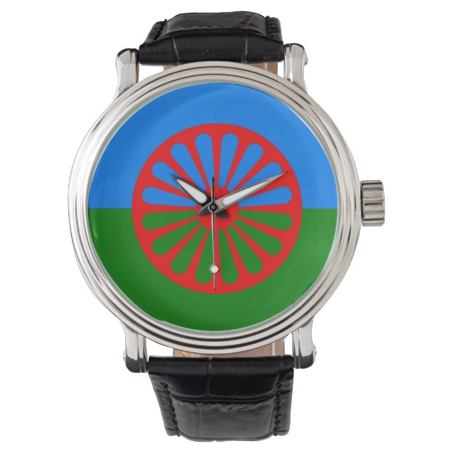 Gypsy ethnic flag watch (Front)