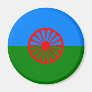 Gypsy flag magnet