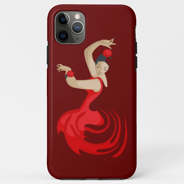 Gypsy Flamenco Dancer Case-Mate iPhone Case (Back)