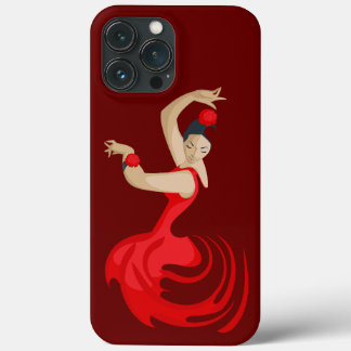 Gypsy Flamenco Dancer iPhone 13 Pro Max Case