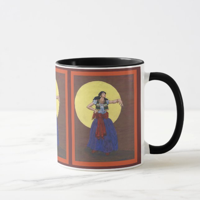 gypsy girl mug (Right)
