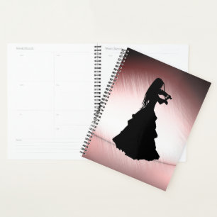 Gypsy Girl Plays Violin Planner