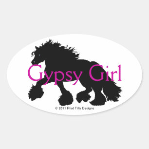 Gypsy Girl Sticker