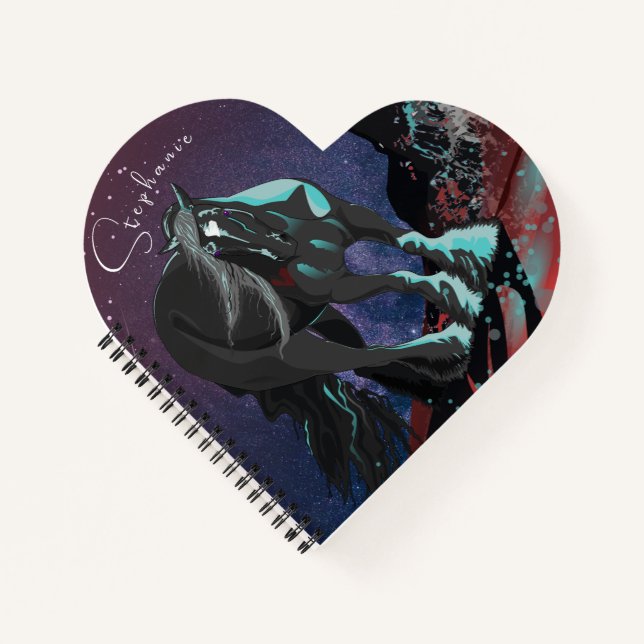 Gypsy Heart ~ Heart Notebook (Front)