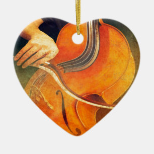 Gypsy Jazz Variations Ceramic Tree Decoration