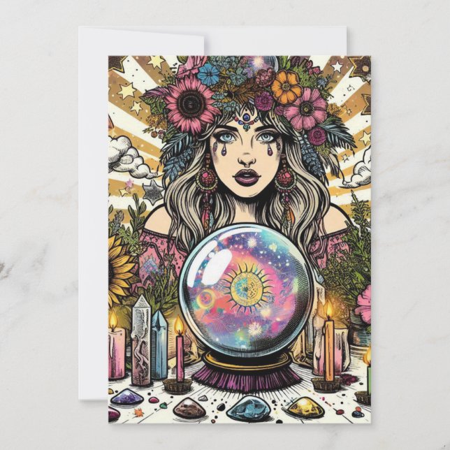 Gypsy Magic Thank You Card (Front)